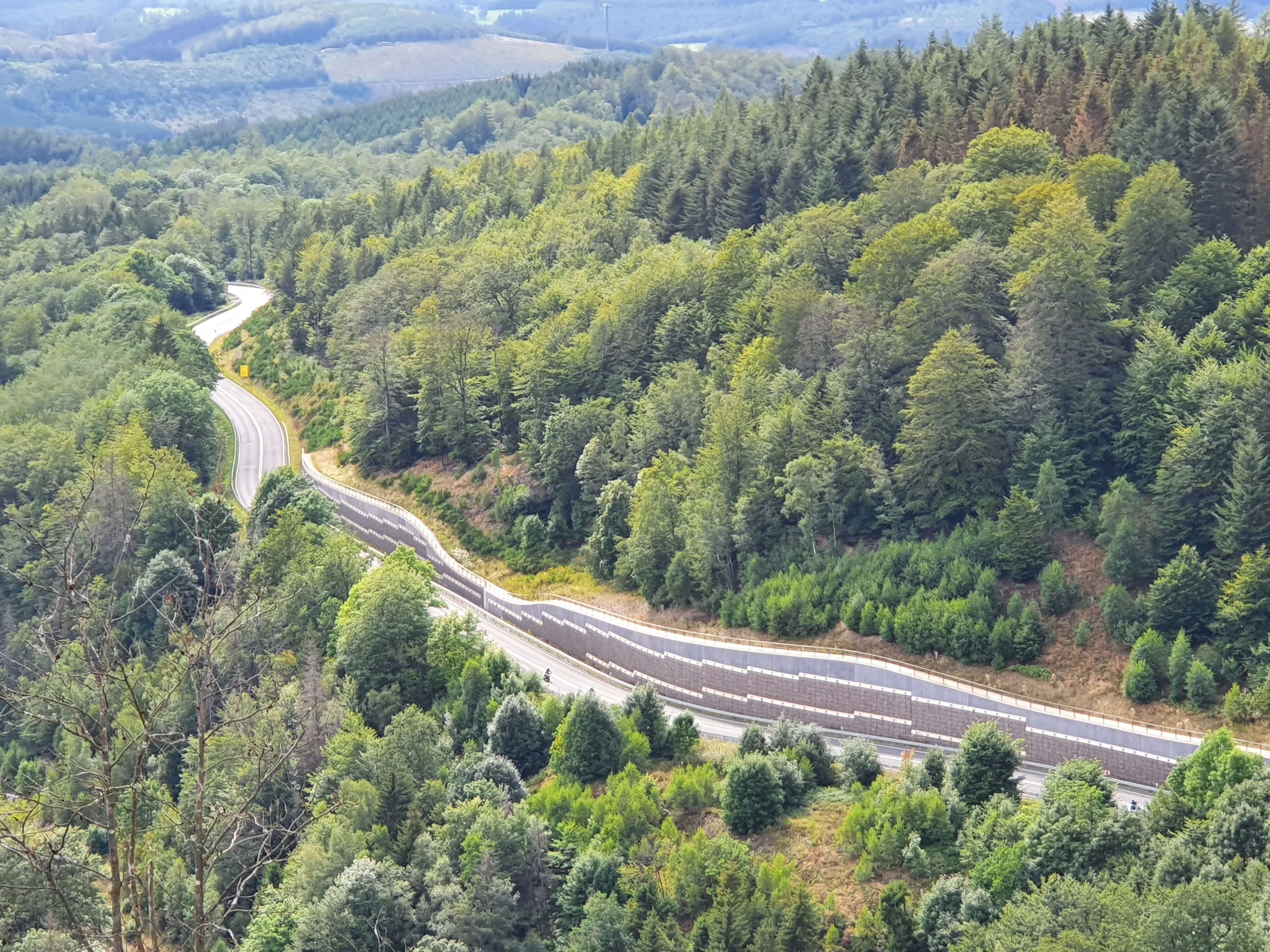 Luftbild Straße